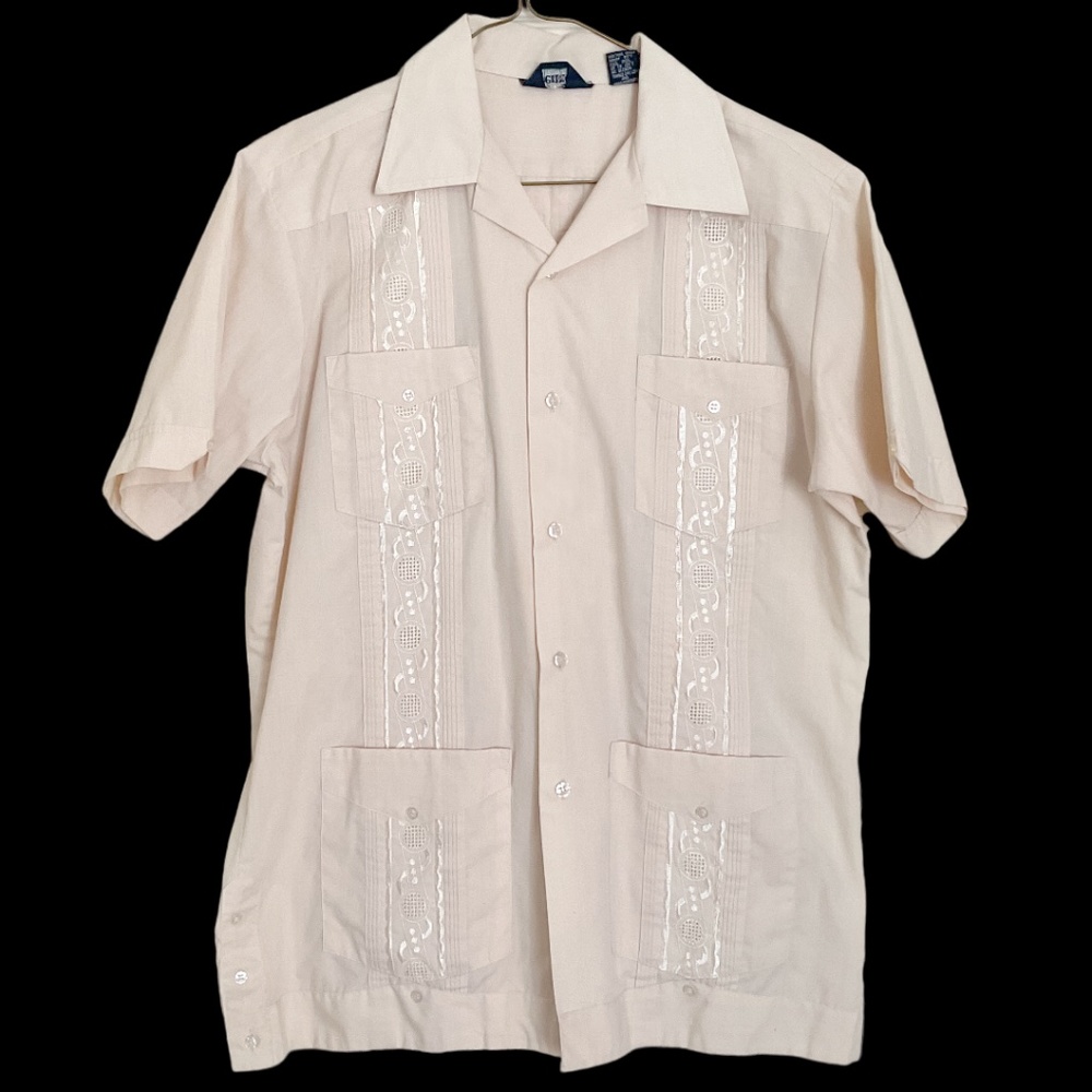 Beautiful Vintage Men's Embroidered Shirt